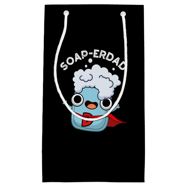 Seife erdad Funny Soap Vater Pun Dark BG Kleine Geschenktüte (Vorderseite)