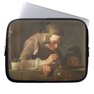 Seifen-Blasen, C. 1733 - 34 (Öl auf Leinwand) Laptopschutzhülle