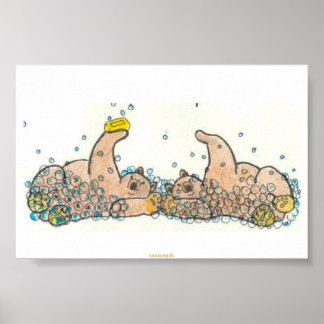Seifenbären Poster