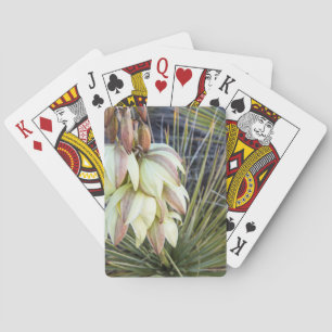 Seifenbaum-Yucca-Blüten am oberen Missouri Spielkarten