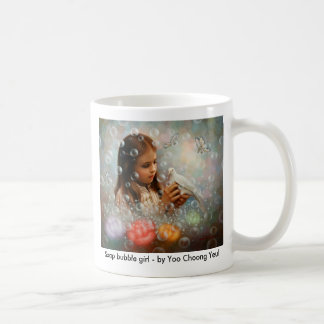 Seifenblasenmädchen - durch Yoo Choong Yeul Tasse