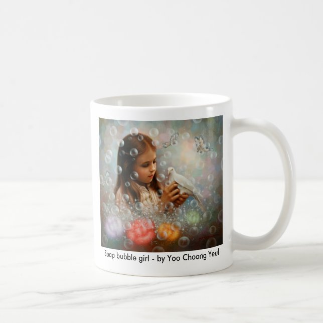 Seifenblasenmädchen - durch Yoo Choong Yeul Tasse (Rechts)