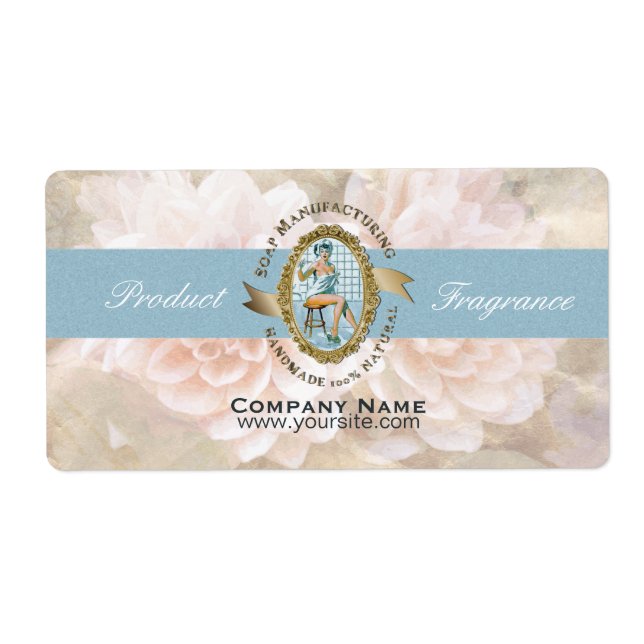 Seifenherstellung - Produktetikett (Vorne)