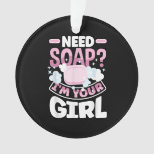 Seifenherstellung Seifenmacher Lustig Ornament