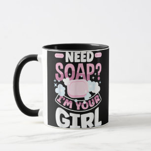 Seifenherstellung Seifenmacher Lustig Tasse