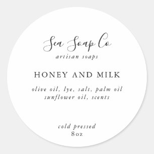 Seifenkleber Runder Aufkleber