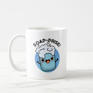 Seifenpreis Funny Surprised Soap Pun Kaffeetasse