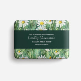 Seifenverpackung Papier Aquarellkamille Blume