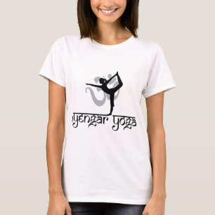 Seigneur du T-shirt de yoga d'Iyengar de pose de