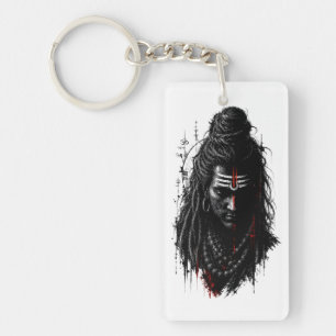 Seigneur Shiva Mahakal Grunge Foncé Art Splash Pui