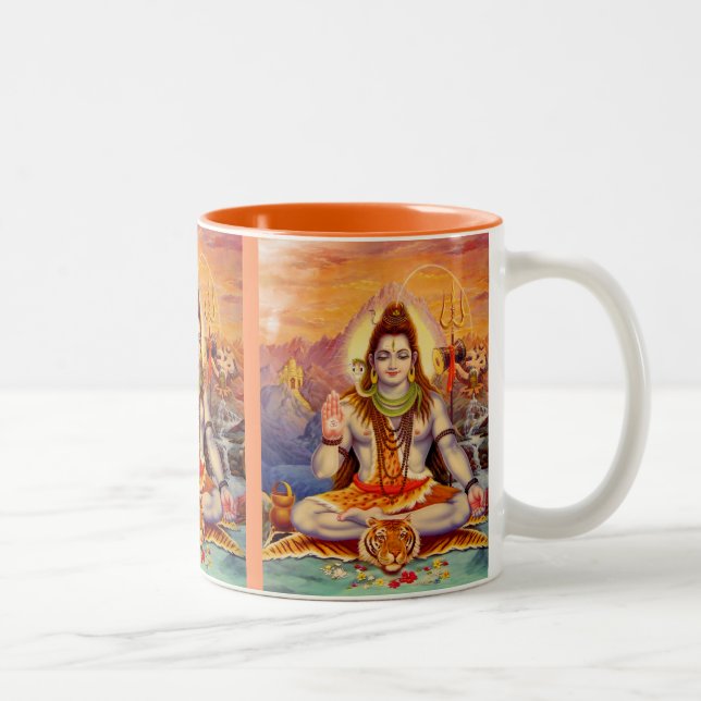 Seigneur Shiva Meditating Mug (Droit)