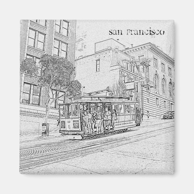 Seilbahn! Magnet (Vorne)