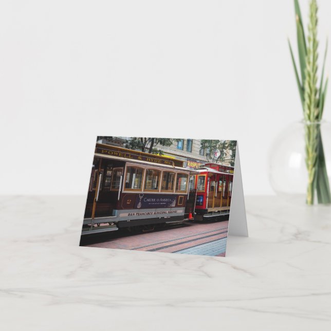 Seilbahnen Dankeskarte (Vorderseite)