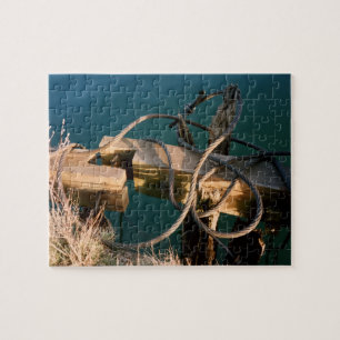 Seile am Wasser, Puzzle, 20x25 cm, 110 Teile