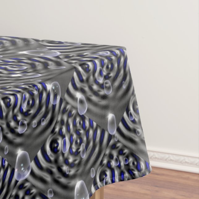 Seile auf blaugrauem Metal Tischdecke (Beispiel)