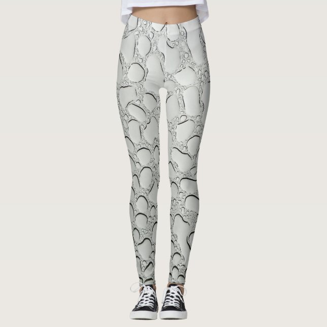 Seile auf Glasmuster Leggings (Vorderseite)