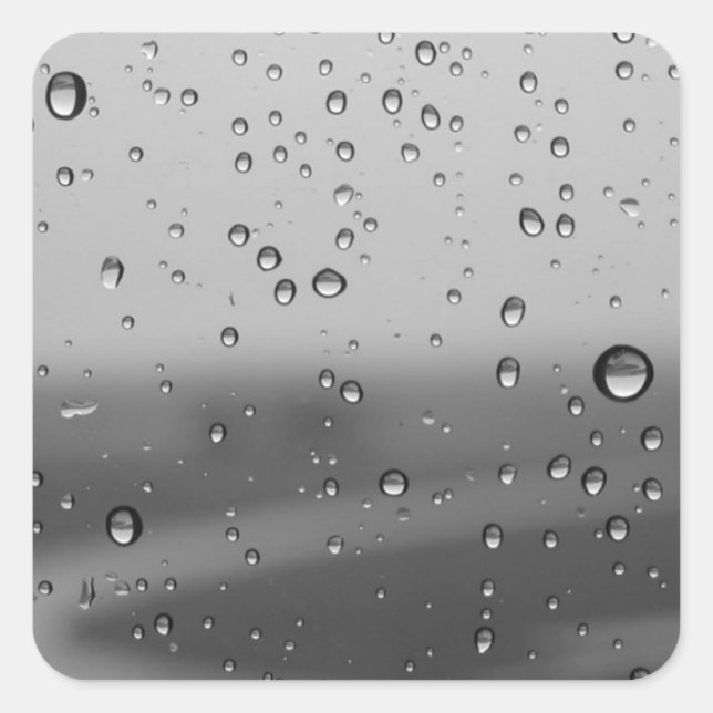 Seile auf Silver Background Quadratischer Aufkleber (Vorderseite)