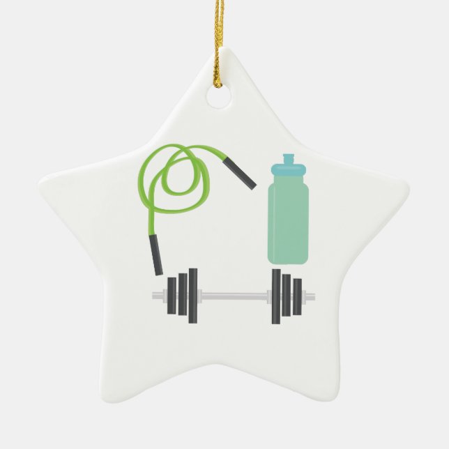 Seilspringen Keramikornament (Vorne)