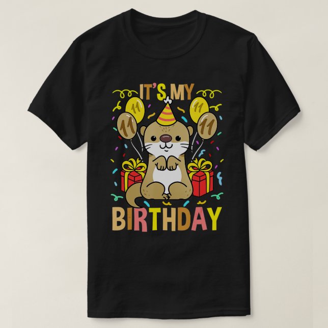 Sein 11. Geburtstag T-Shirt (Design vorne)