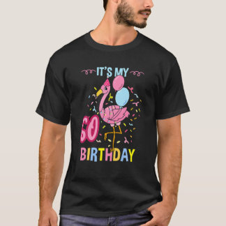 Sein 60. Geburtstag Flamingo T-Shirt