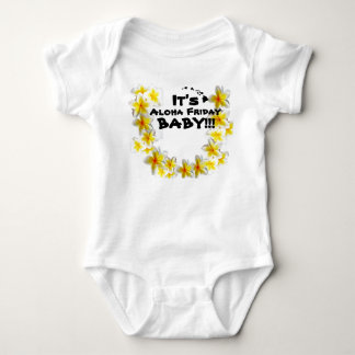 Sein Aloha Friday Baby!! Baby Clothing By: Ho Brah Strampler