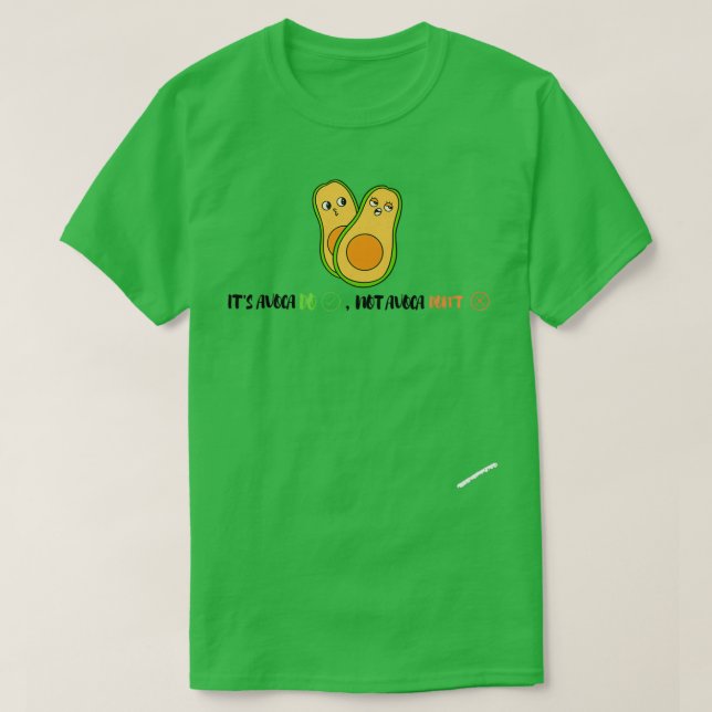 Sein Avocado 5 T-Shirt (Design vorne)
