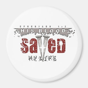 Sein Blut Rettete mein Lebensmagnet Magnet