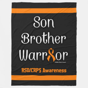 Sein Brother Warrior... RSD/CRPS Fleecedecke