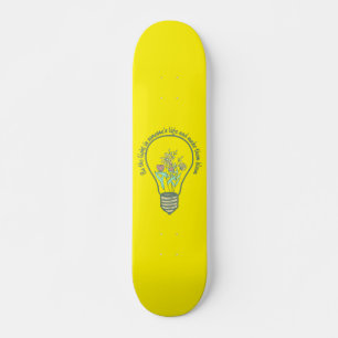 SEIN DAS LICHT IN JEMANDEM LEBEN... inspirierend. Skateboard