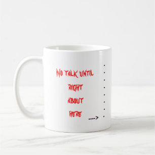 Sein einfacheres, wenn sie es gerade lesen können kaffeetasse