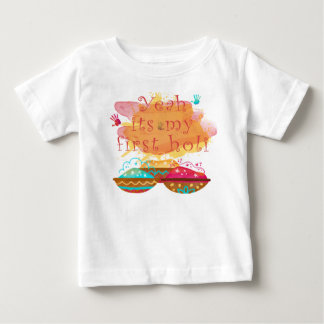 SEIN ERSTER HOLI BABY BODYSUIT BABY T-SHIRT