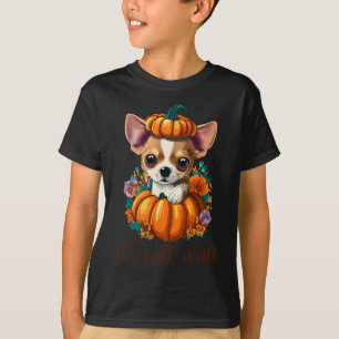 Sein Fall Y'all niedlicher blumenkürbis Chihuahua T-Shirt