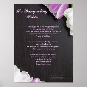 Sein Festtisch... Verfasst von: Cheryl Kinney Poster