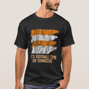 Sein Football-Time Tennessee Staat Orange White T-Shirt