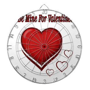 sein für Valentine Dartscheibe