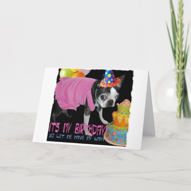 SEIN GEBURTSTAG KARTE (Vorderseite)