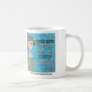 Sein gemaltes Wort - Spatz-Kaffee Tasse