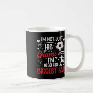 Sein größter Fan Fußball-Grams eines Fußballspiele Kaffeetasse