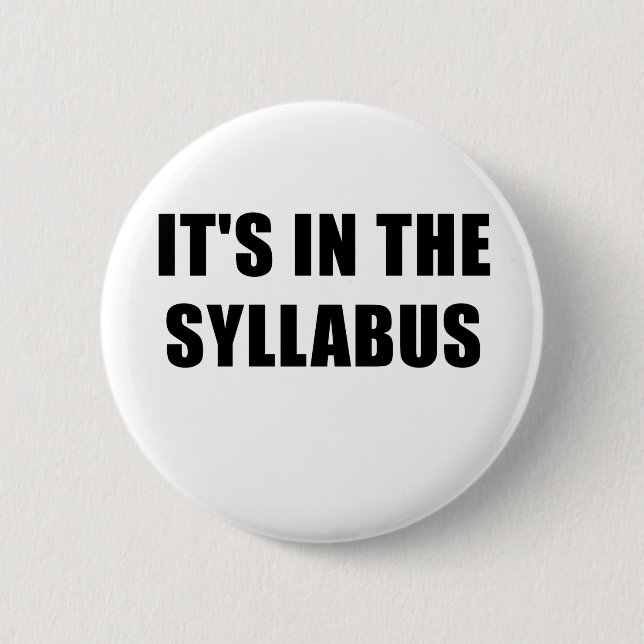 Sein herein der Syllabus Button (Vorderseite)