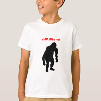 Sein Herr Yeti zu Ihnen - Schneemensch Squatchin T-Shirt