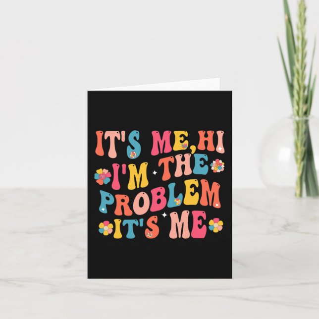 Sein Ich Hallo bin ich das Problem sein Ich 5 Karte (Vorderseite)