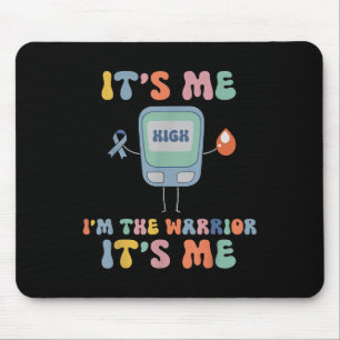 Sein Ich Hallo im Krieger sein Ich Diabetes Bewuss Mousepad