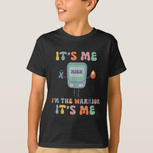 Sein Ich Hallo im Krieger sein Ich Diabetes Bewuss T-Shirt