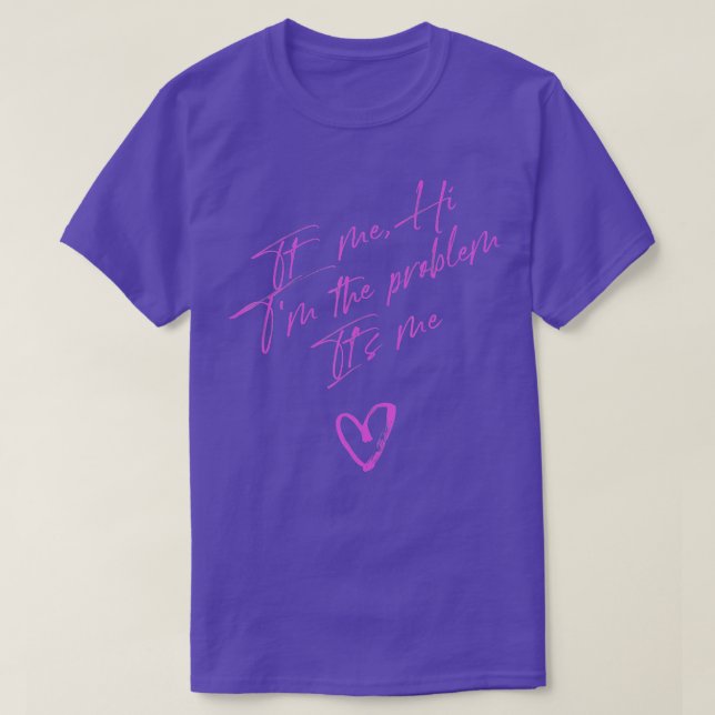 Sein Ich Hallo im Problem sein Ich-Funny Girls-Spr T-Shirt (Design vorne)