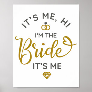 Sein Ich Hallo in der Bridge seine Me Wedding Day  Poster