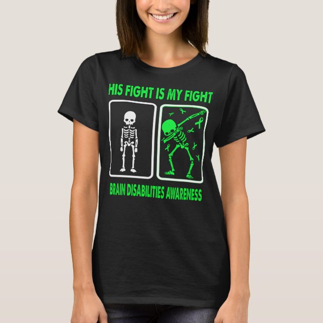 Sein Kampf ist das Bewusstsein für meine Kämpfe ge T-Shirt (Vorderseite)