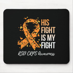 Sein Kampf ist mein "Fight Rsd Crps Awareness 1" Mousepad