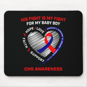 Sein Kampf ist mein Kampf Baby Boy Chd Bewusstsein Mousepad