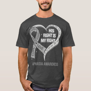 Sein Kampf ist mein Kampf Band Herz Aphasia Awaren T-Shirt