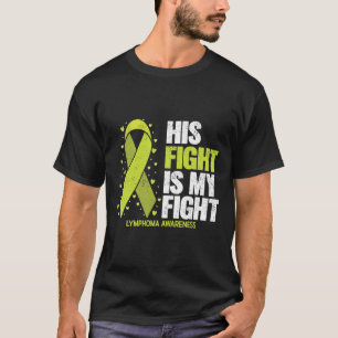 Sein Kampf ist mein Kampf Blutkrebs Lymphom-Bewuss T-Shirt